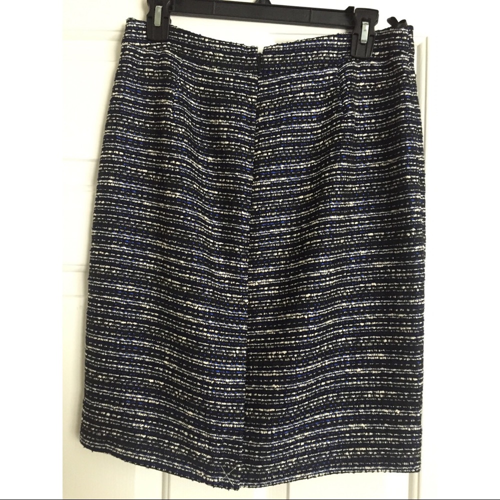 NWT J.Crew Tweed Pencil Skirt sz 4 - Picture 4 of 6